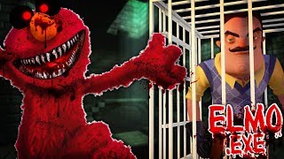 Minecraft EVIL ELMO .EXE - ELMO.EXE COMES TO LIFE AND KIDNAPS HELLO NEIGHBOR!! - Donut the Dog