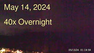 May 14, 2024 Upper Geyser Basin Overnight Streaming Camera Archive