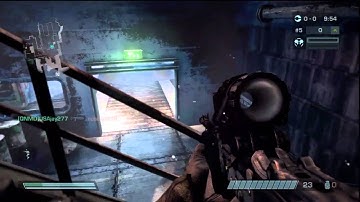 Strange Killzone 3 glitch.