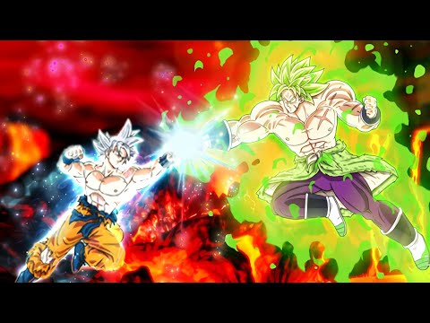  Super Saiyan Broly finalmente se encuentra con Goku Ultra Instinct dominado