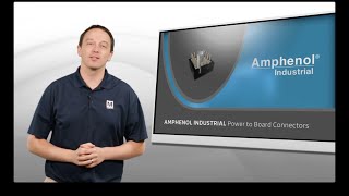 New at Mouser Electronics: Amphenol Industrial Power to Board Connectors
