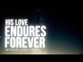 His love endures forever