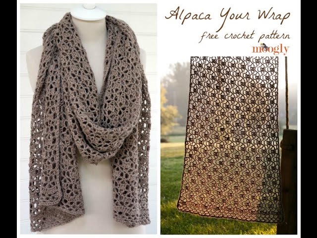 How to Crochet: Alpaca Your Wrap (Right Handed) 