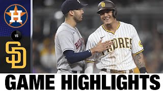 Astros vs. Padres Game Highlights (9\/3\/21) | MLB Highlights