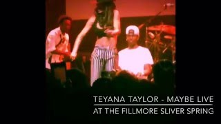 TEYANA TAYLOR - Maybe (live)