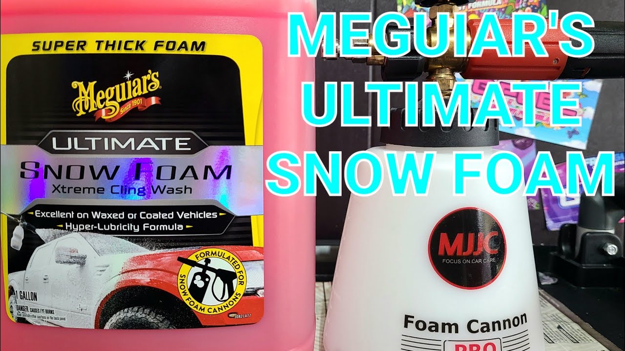 NEW Meguiar's Ultimate Snow Foam - Product Profiles 