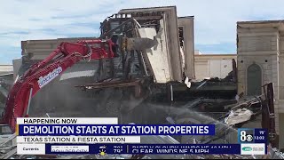 Demolition starts at Station Casino properties screenshot 3