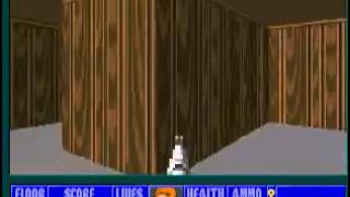 Wolfenstein 3D Walkthrough   Lets Play 100  E3M7 Wolfenstein Walkthrough