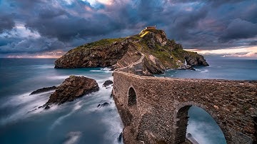 Gaztelugatxe workflow timelapse XIIIV