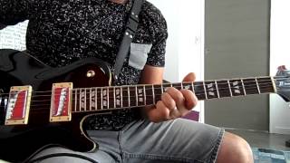 Placebo "Without you I'm nothing" guitar cover (over backingtrack)