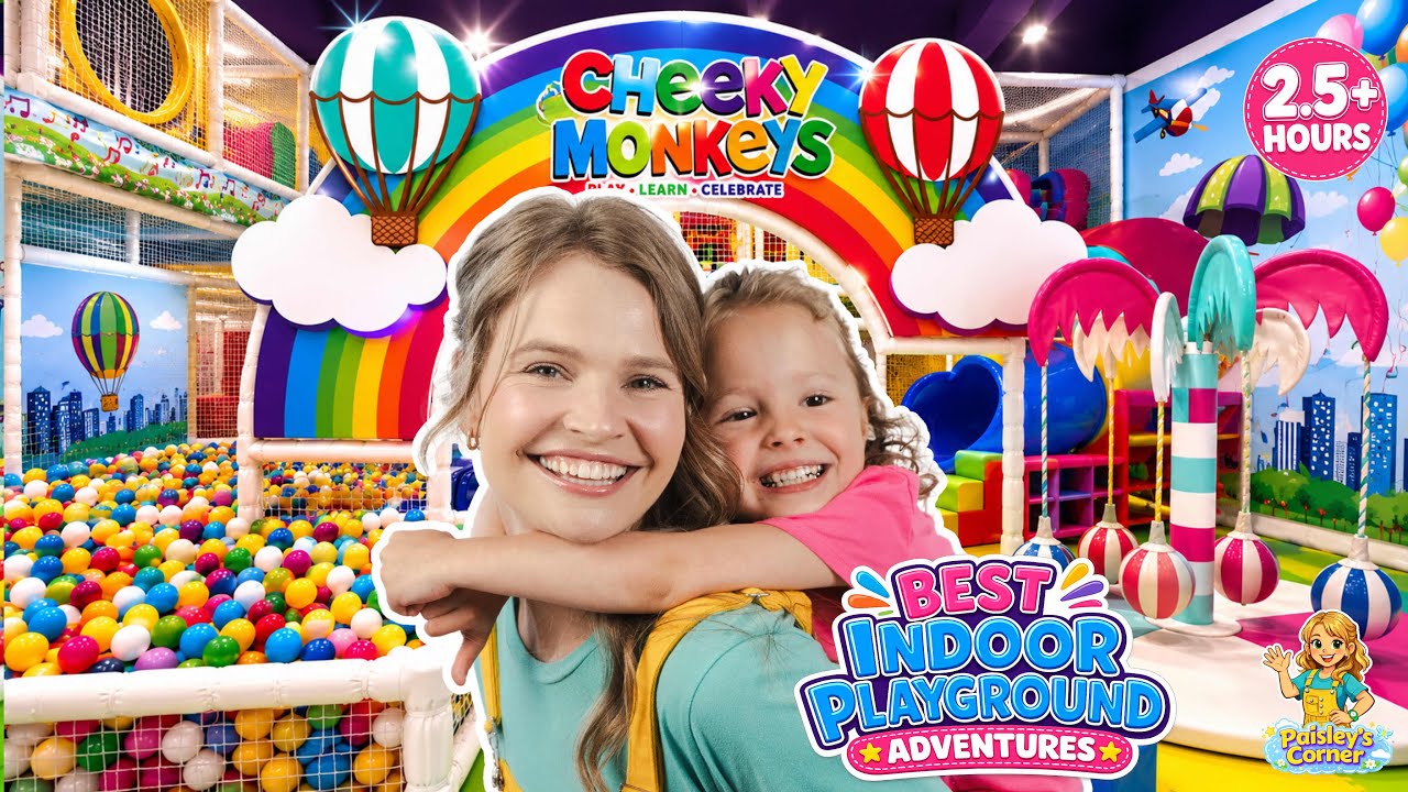 Indoor Playgrounds Learning Adventures w/ Silly Miss Lily | Learn through Play for Toddlers & Kids