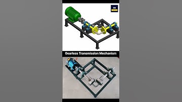 Gearless Transmission Mechanism #automobile#gearless#mechanicalengineering