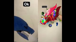 Rawr #pupet #paperdragon #dragon #art #shorts #dragonpuppets