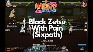 Naruto Online: Black Zetsu With Pain (Sixpath)