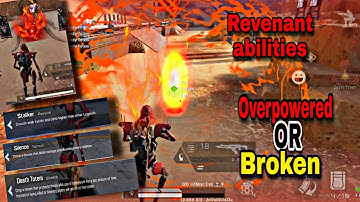 Revenant abilities explained | Revenant Overpowered or Broken? | Apex Legends Mobile