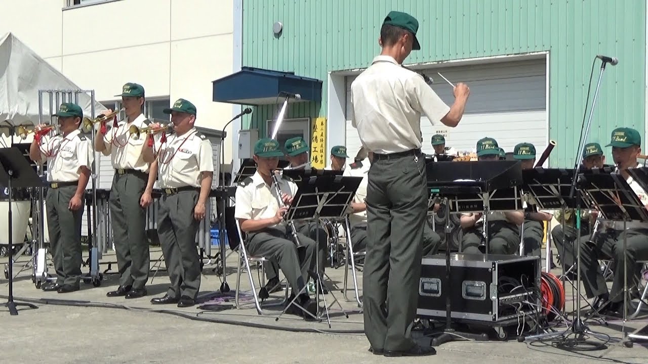 陸上自衛隊ラッパメドレー 陸上自衛隊第11音楽隊（岩見沢駐屯地2017年