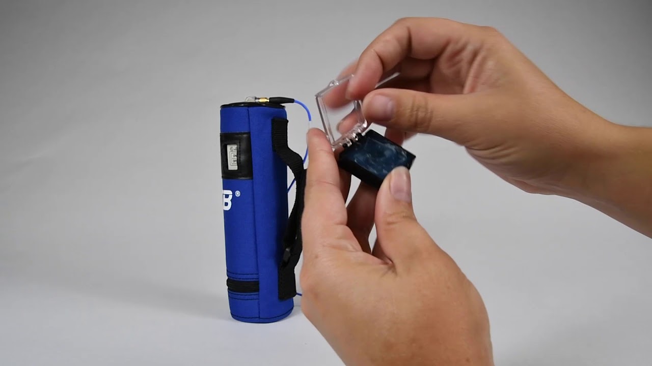 Hand-Arm Vibration Test Sensor Setup