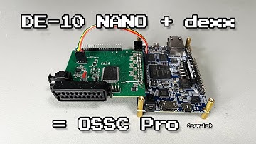 Testing dexx (OSSC Pro-like addon) with creator Markus