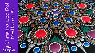 SUBSCRIBE The Sampler: Dot Mandala on Canvas Relaxing Meditative Visual ASMR Stimmimg