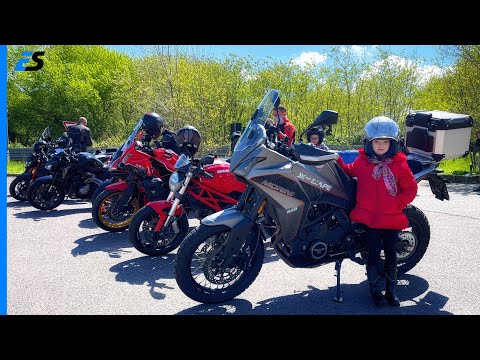Moto Morini X-CAPE 650 e CF MOTO 800 MT e altre moto, andiamo alla Panchina Gigante