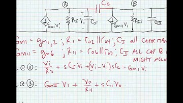 ECE 3110 - Lecture 17b: Small-signal Analysis of Pole-splitting