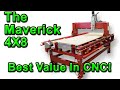 Best 4x8 CNC Router - 2019 Maverick 4X8 Walk Around Video - Legacy CNC Woodworking Machinery