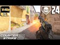 CS2- 24 Kills On Inferno Competitive Full Gameplay #58! (No Commentary)