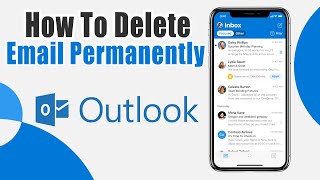 how to delete outlook email permanently on iphone