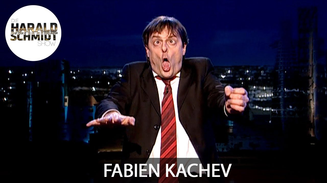 Pantomime-Künstler Fabien Kachev fährt den neuen Renault | Die Harald Schmidt Show (ARD)