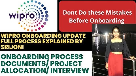 [Must Watch] Wipro Onboarding | Project Allocation | Wipro Onboarding Update 2022 #wiproonboarding