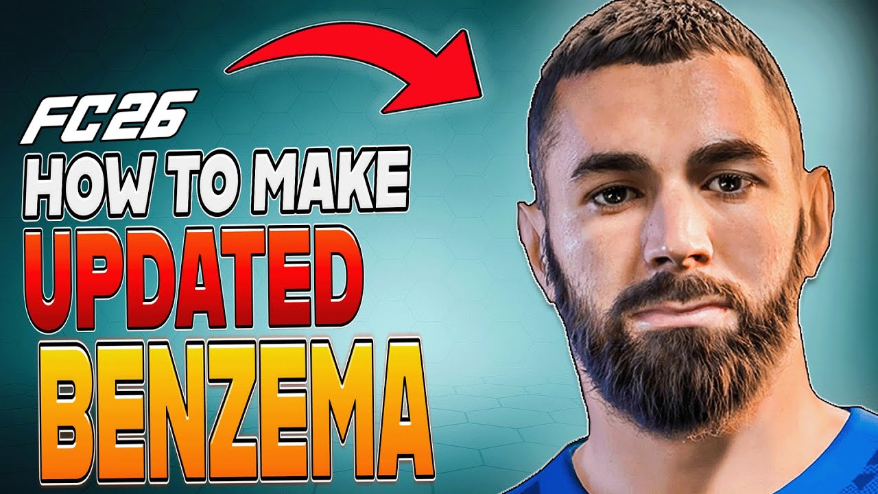 How to Make UPDATED BENZEMA in EA FC 26