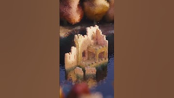 Sunken Ruins in Tiny Glade (Daily Theme)  #minicastle #gaming #relaxing