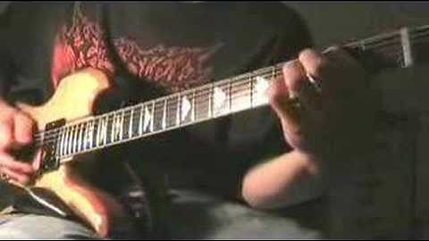 Defeated Sanity - Hideously Disembodied Guitar Cover