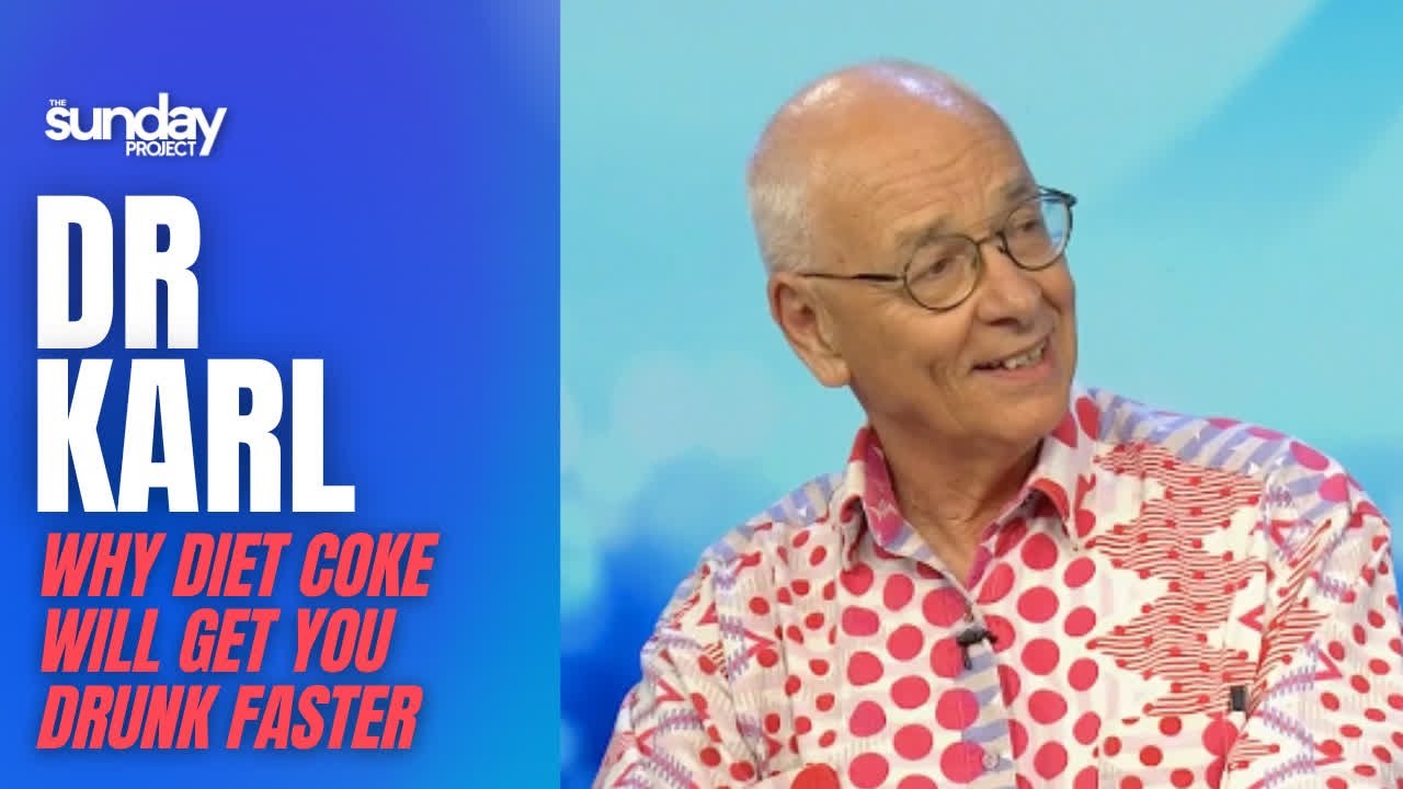 Dr Karl On Why Diet Coke Will Get You Drunk Faster YouTube