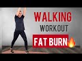 30 min walking fat burn workout for weight lossno jumpingcamina en casa para bajar de peso