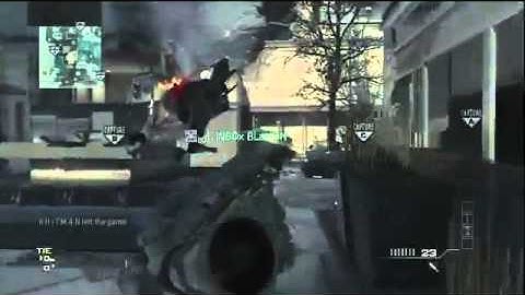 CodRecords : MW3 - Most Kills No Scoping with 1 MSR Bullet ( MSR Noscope Triple )