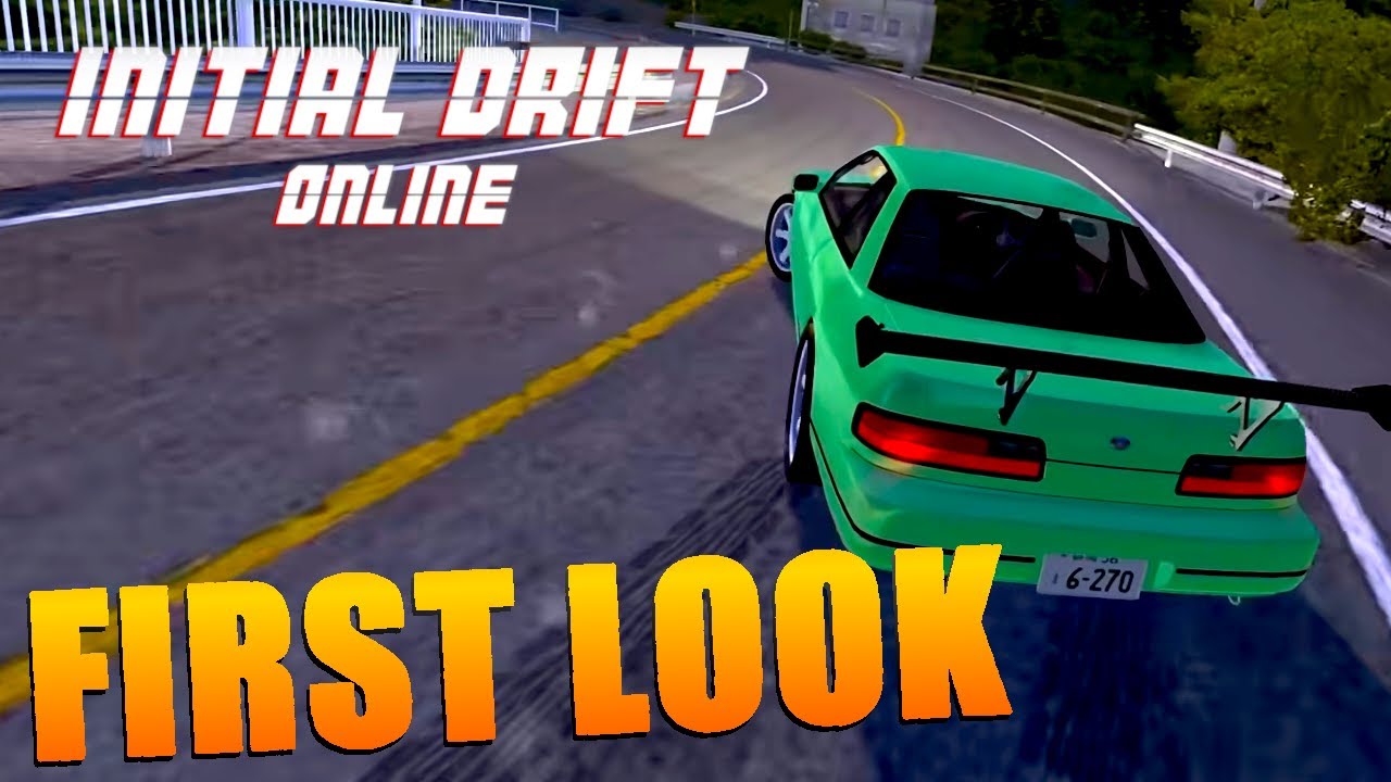 Initial Drift Online - Gameplay