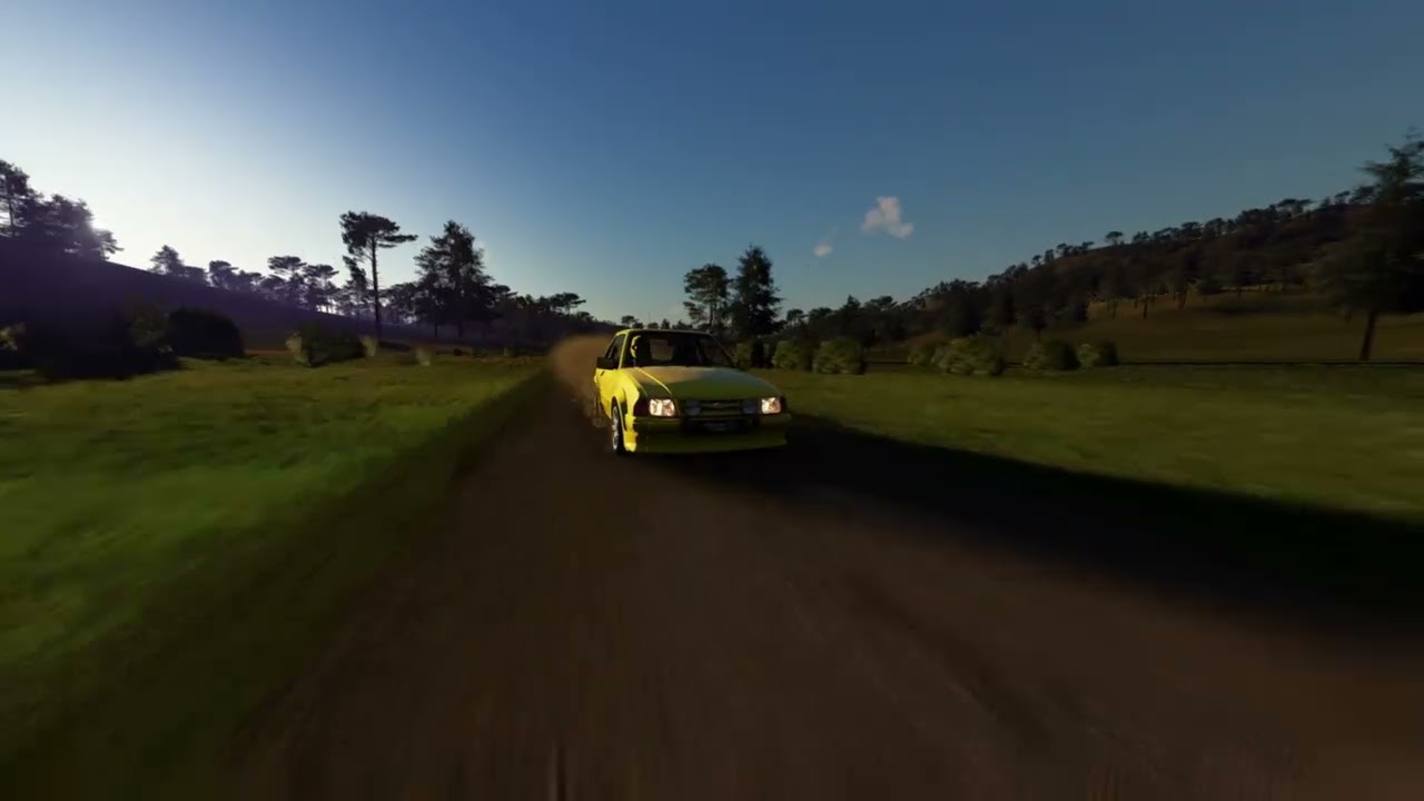 ESCORTE RS TURBO ASSETO CORSA + DRONE CAM