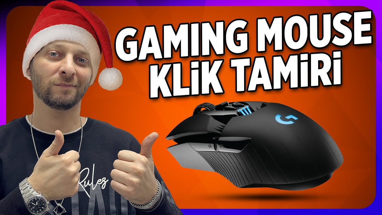 Logitech G900 Chaos Spectrum Sol veya Sağ Klik Değişimi Nasıl Yapılır?