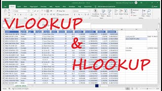 Excel VLOOKUP and HLOOKUP Functions Explained.
