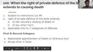 Section 100 IPC in Hindi
