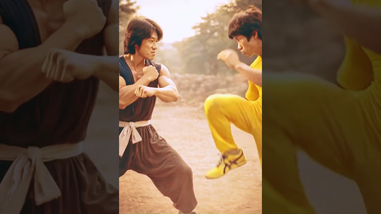 DRAGON X DRUNKEN MASTER #ai #kungfu #karate #brucelee #foryou #fypシ