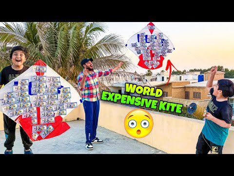 We made 1000$ kite ? || we Fly world experience kite ? ||