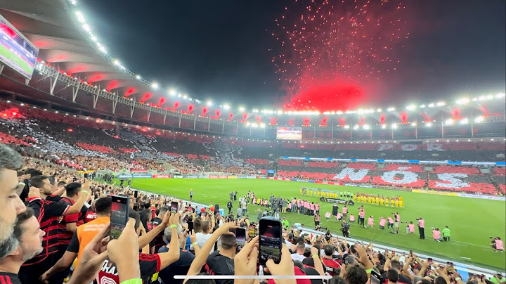 MOSAICO MARAVILHOSO NO FLAMENGO X BOLÍVAR PELA LIBERTADORES!