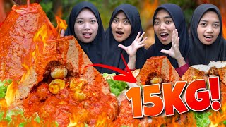 FULL CABE RAWIT‼️🥵 MUKBANG BAKSO GUNUNG MERAPI LAVA MERCON EXTRA JUMBO | MUKBANG BARENG BESTIE✨