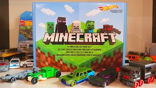 Обзор набора Hot Wheels Minecraft