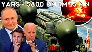 Larisi Tranble Otan Ak Misil Sa😱 5800 Kilomèt Nan 15 Minit, Yon Misil Tèt Chaje
