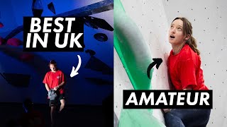 I entered the biggest bouldering competition in the UK
