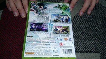 Nostalgamer Unboxes Soul Calibur Four 4 On Microsoft Xbox 360 System PAL UK Version