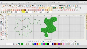 Cara menggunakan Tool Rectangle, Ellipse, Basic Shapes, Freehand pada Wilcom Ebroidery Studio E4.2